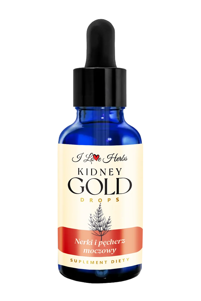 I LOVE HERRBS - KIDNEY Gold Drops Niere und Harnblase (50 ml)