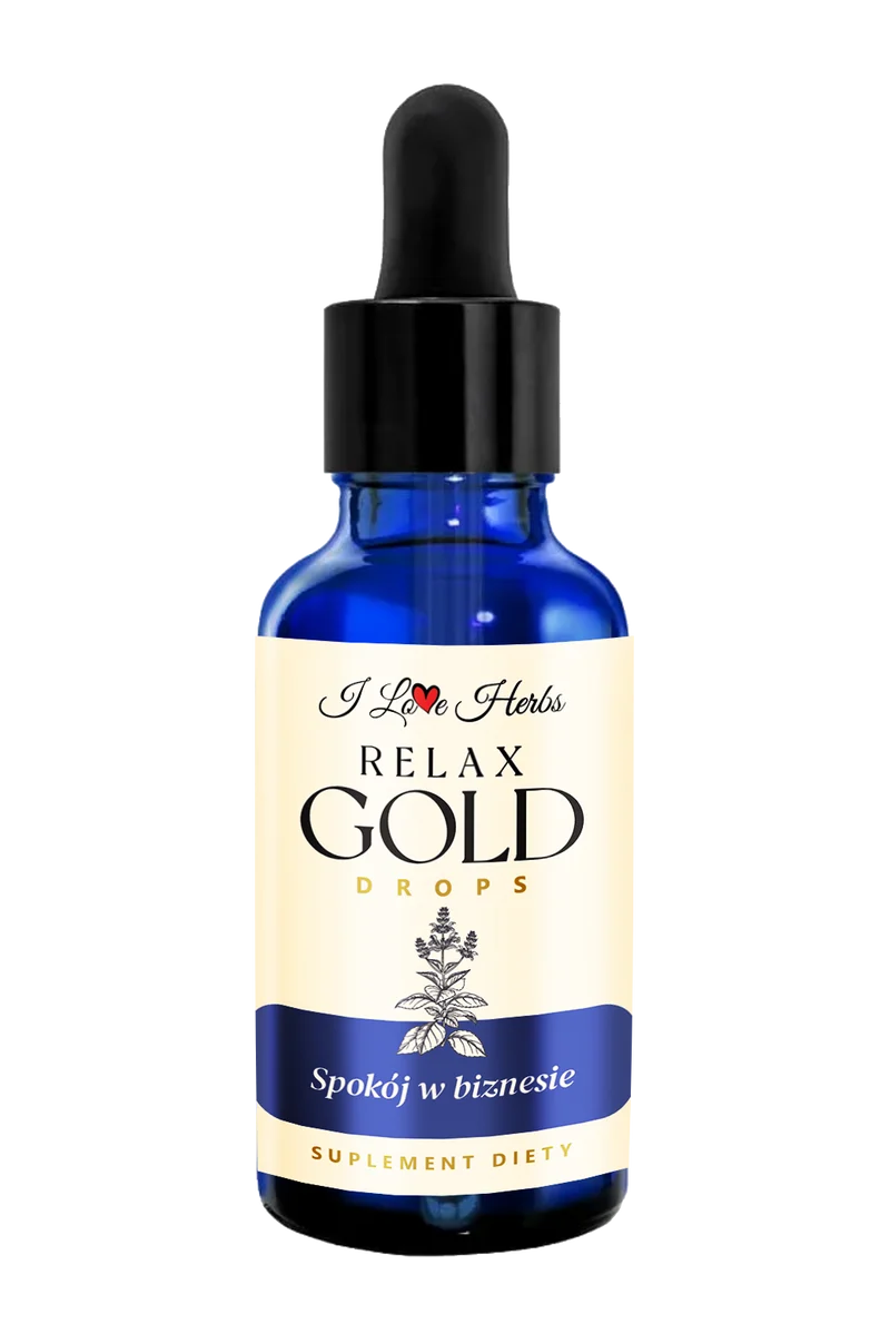 I LOVE HERRBS - RELAX Gold Drops SPACE IN BUSINESS (50 ml)