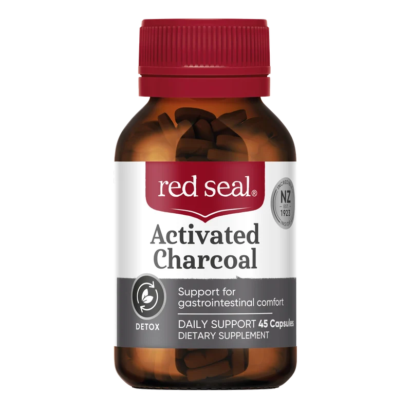 Red Seal Charcoal 45 capsules