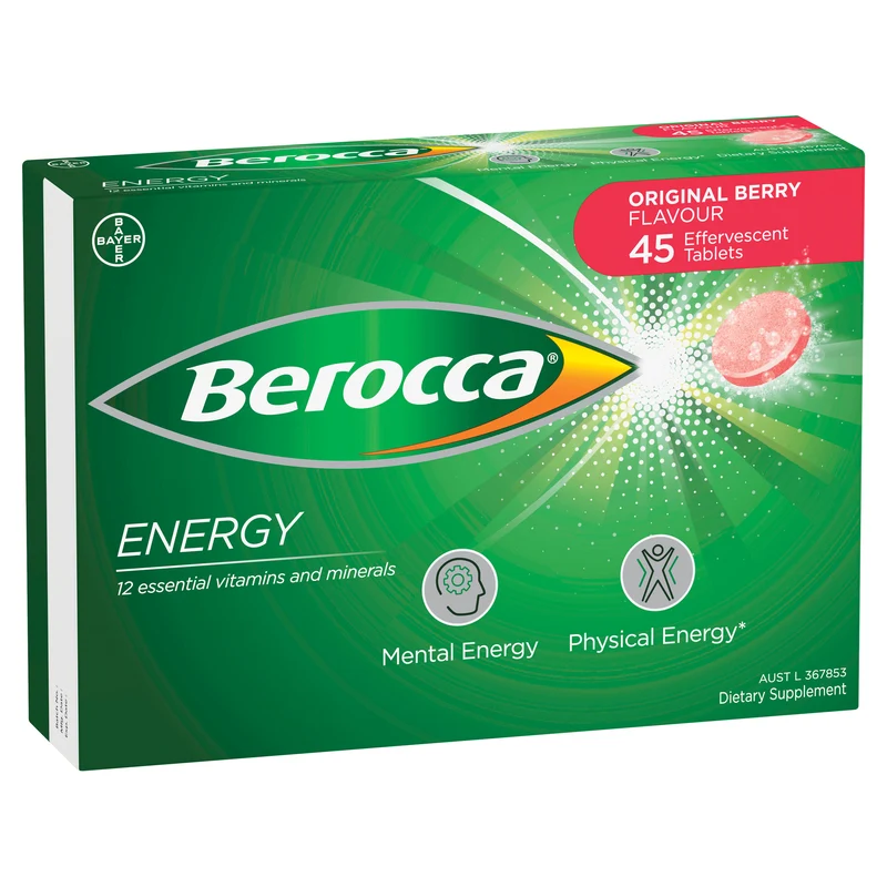 Berocca Energy Original Berry 45s