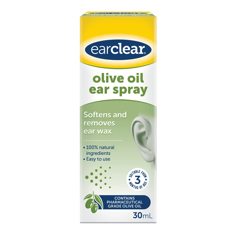 EarClear Olive Oil Spray 30ml