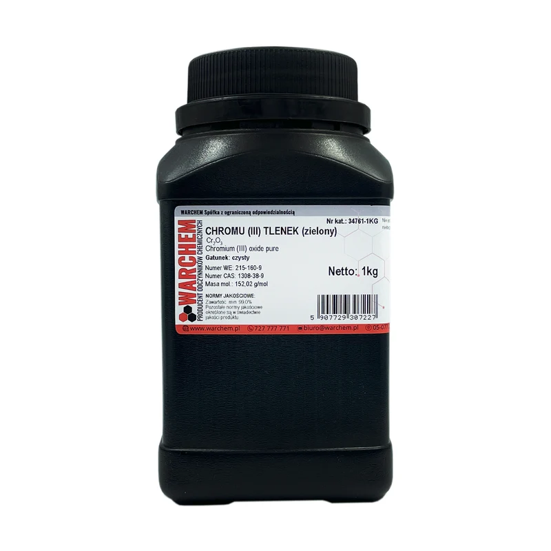 CHROM(III)OXID GRÜN - rein 1kg WARCHEM
