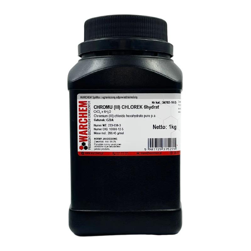 CHROMIUM(III)CHLORID 6hydrat - CZDA 1kg WARCHEM