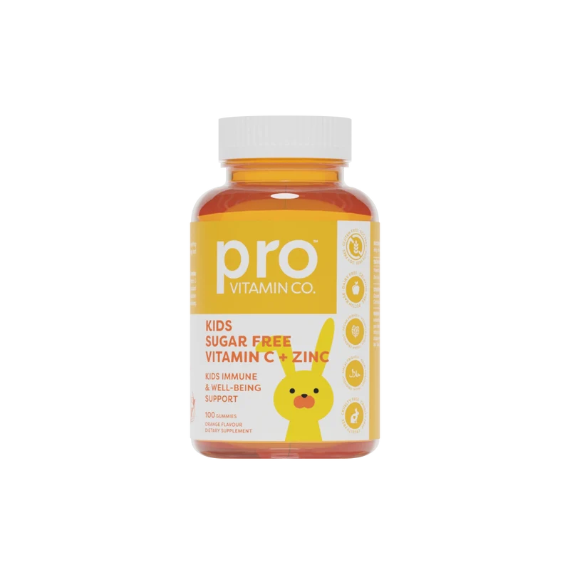 Pro Vitamin Co. Kids Sugar Free Vitamin C Gummies 100s