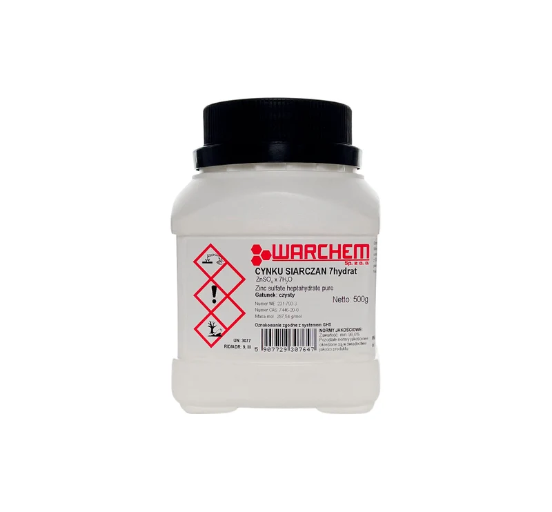 ZINK SULPHAT 7hydrat - rein 500g WARCHEM