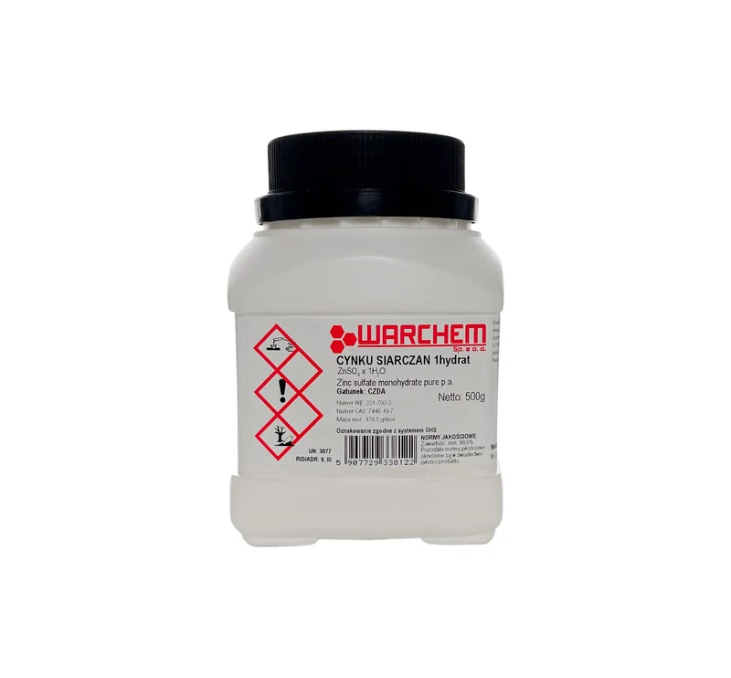 ZINK-SULPHAT 1hydrat - CZDA 500g WARCHEM