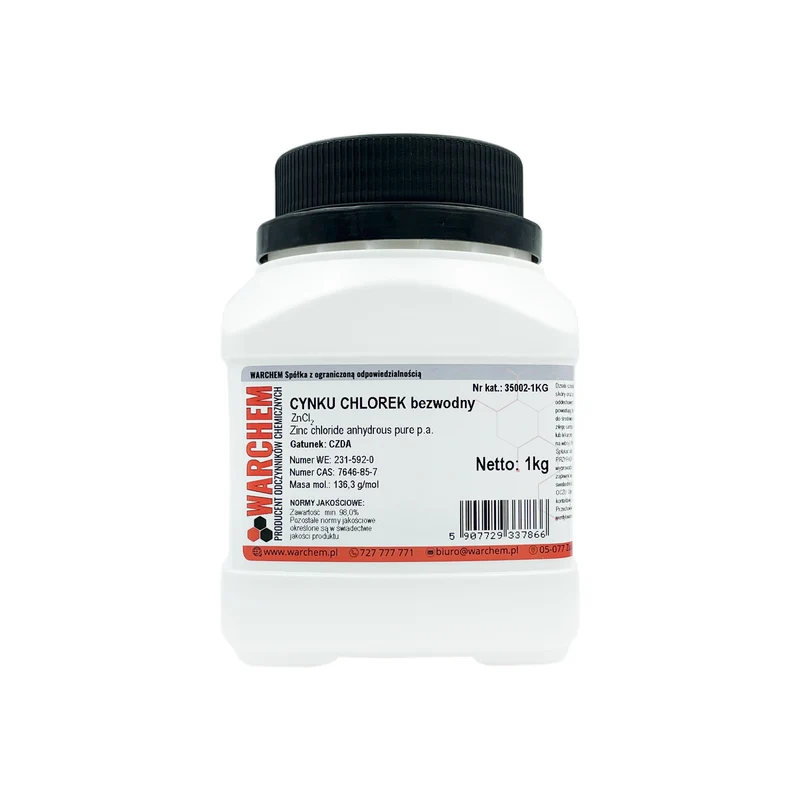 ZINKHYDROCHLORID, wasserfrei - CZDA 1 kg WARCHEM