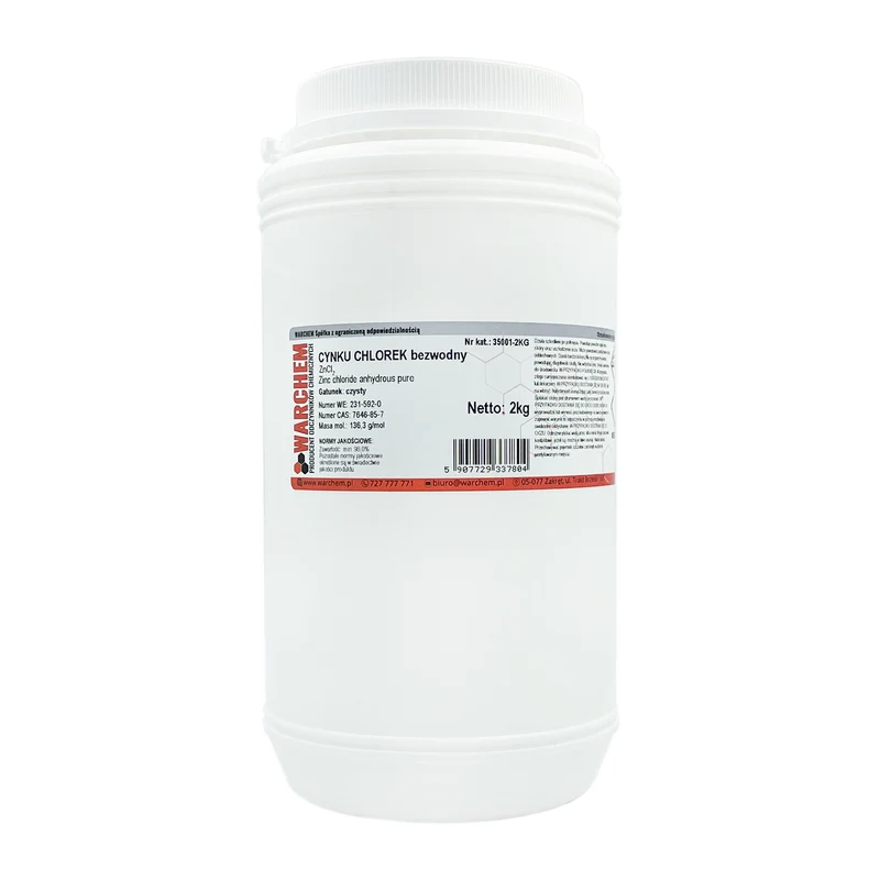 ZINKCHLORID wasserfrei - rein 2kg WARCHEM