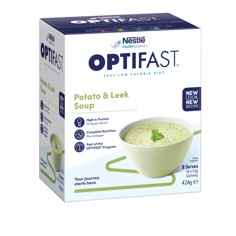 OPTIFAST Potato & Leek Soup 8 x 53g