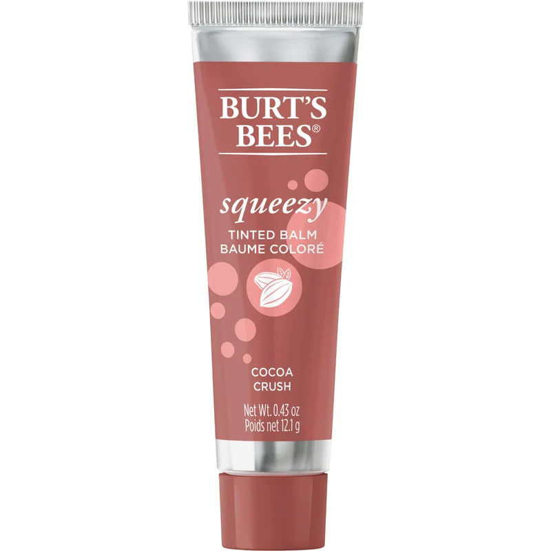 Burt's Lip Balm Squeezy Tinted Cocoa Crush
