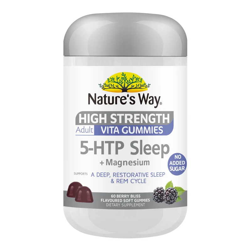 Natures Way High Strength Adult Vita Gummies 5 HTP Sleep 60s