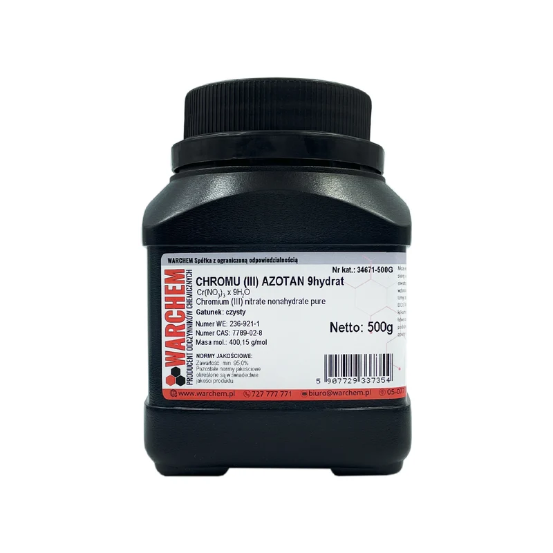 CHROMIUM(III)-NITRAT 9hydrat - rein 500g WARCHEM