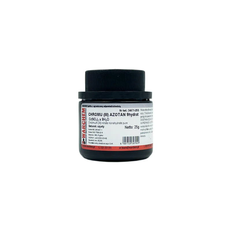 CHROMIUM(III)-NITRAT 9hydrat - rein 25g WARCHEM