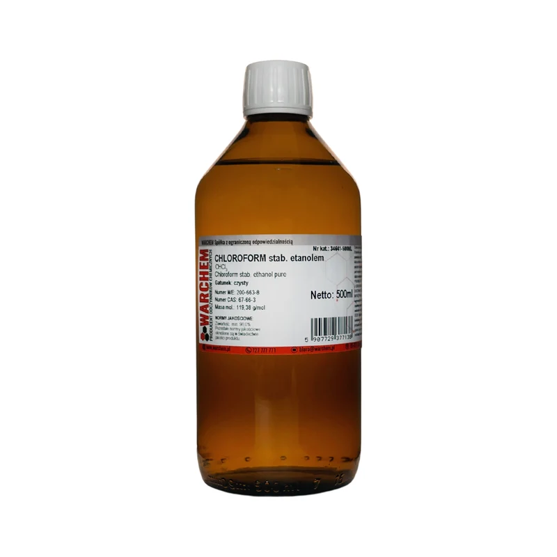 CHLOROFORM (stab. Ethanol) - rein 500ml WARCHEM