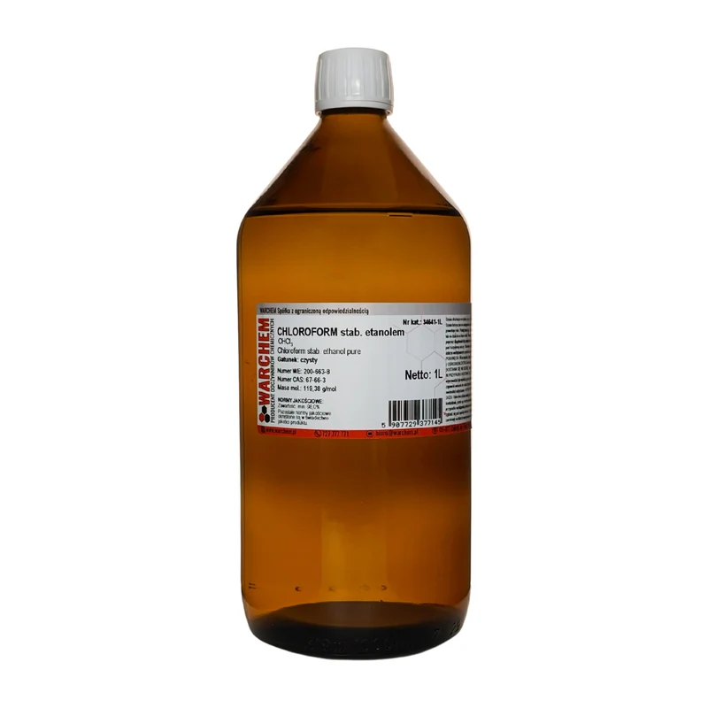 CHLOROFORM (stab. Ethanol) - rein 1L WARCHEM