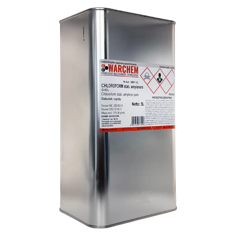CHLOROFORM (Amylen stab.) - rein 5L WARCHEM