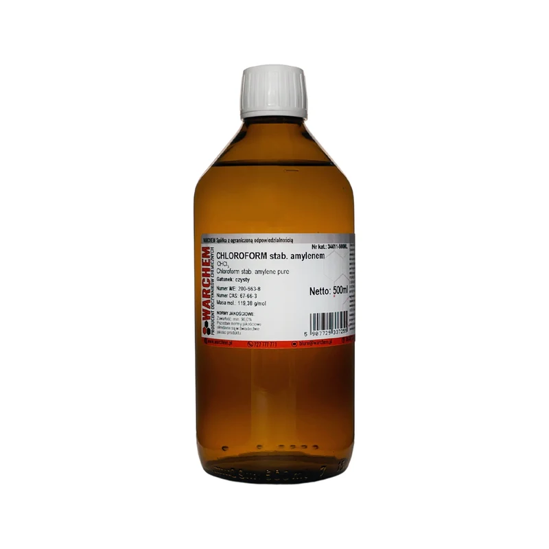 CHLOROFORM (Amylenstich) - rein 500ml WARCHEM