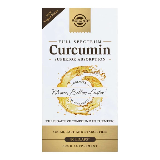 Solgar Full Spectrum Curcumin 90 Capsules