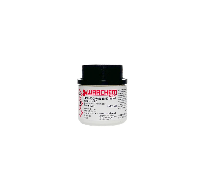 BARIUM HYDROTOXID 8hydrat - rein 50g WARCHEM