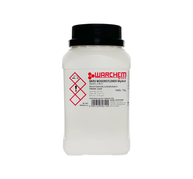 BARIUM HYDROGENAT 8hydrat - rein 1kg WARCHEM