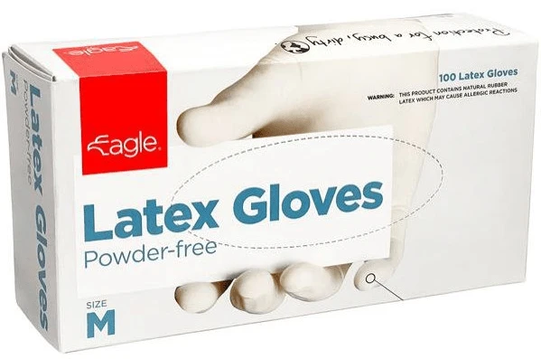 Eagle Latex Gloves Medium 100s