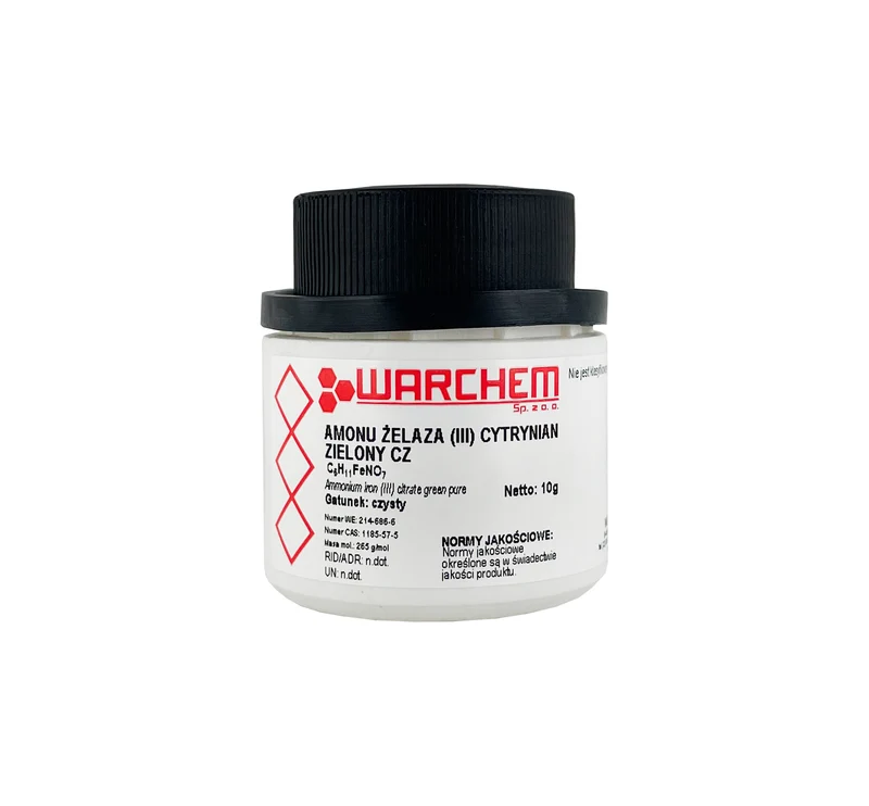 AMMONIUMEISEN(III)CITRAT GRÜN - rein 10g WARCHEM