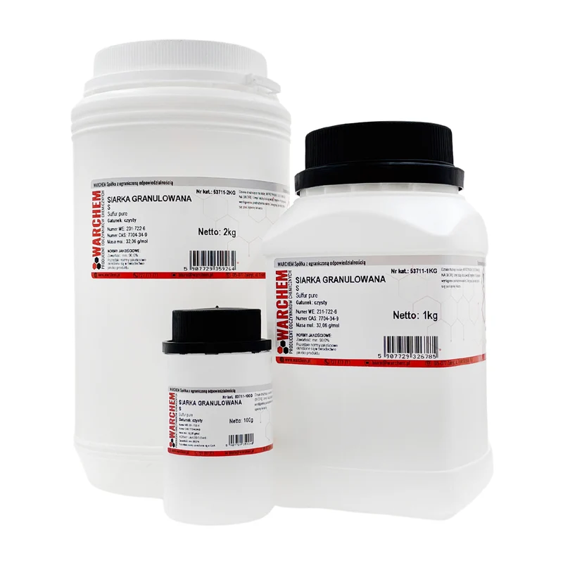 KÖRNIGER SCHWEFEL - rein 100g WARCHEM