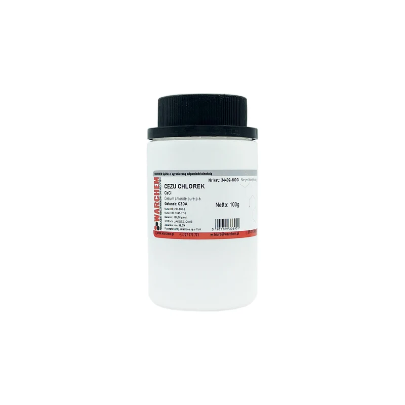CEZIUM CHLORID - CZDA 100g WARCHEM