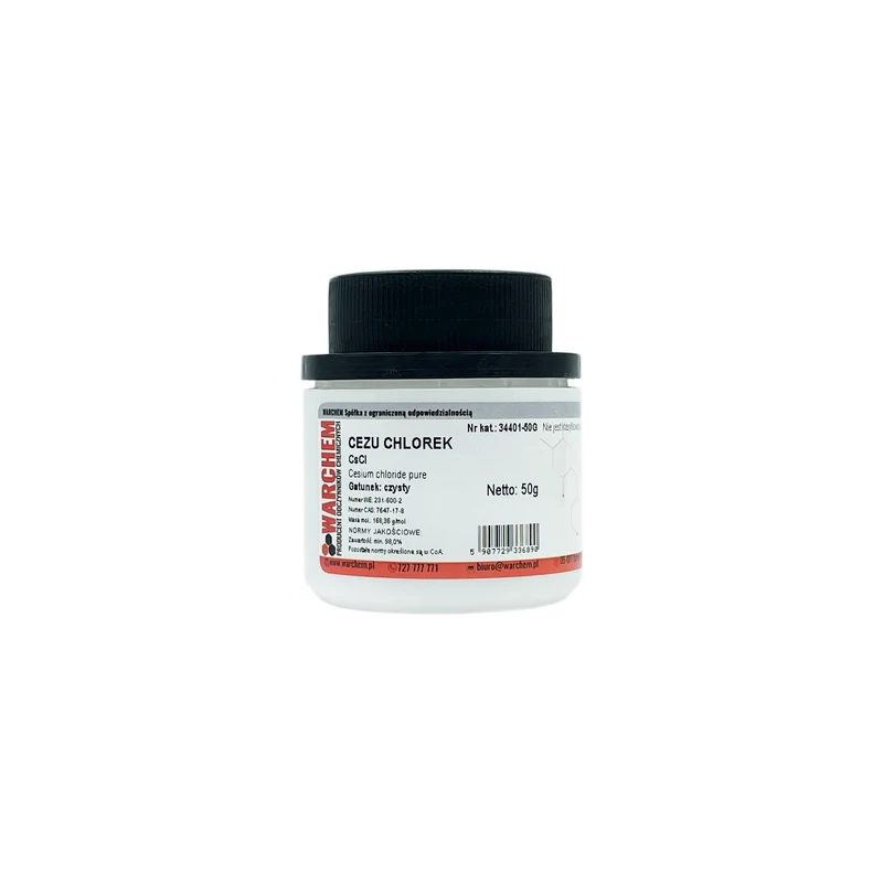 CEZIUMCHLORID - rein 50g WARCHEM