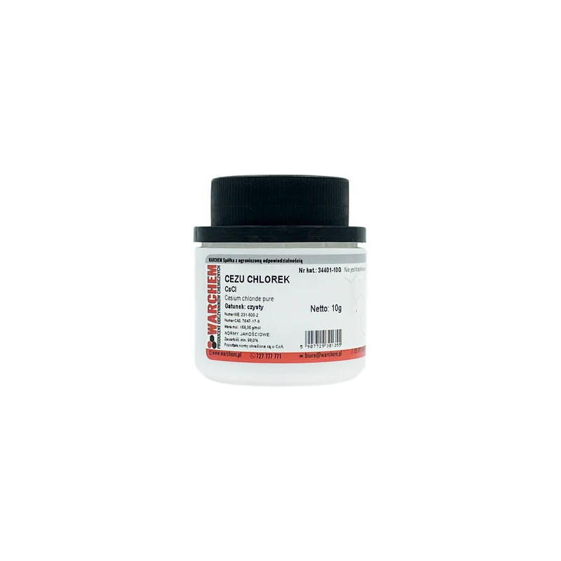 CEZIUMCHLORID - rein 10g WARCHEM