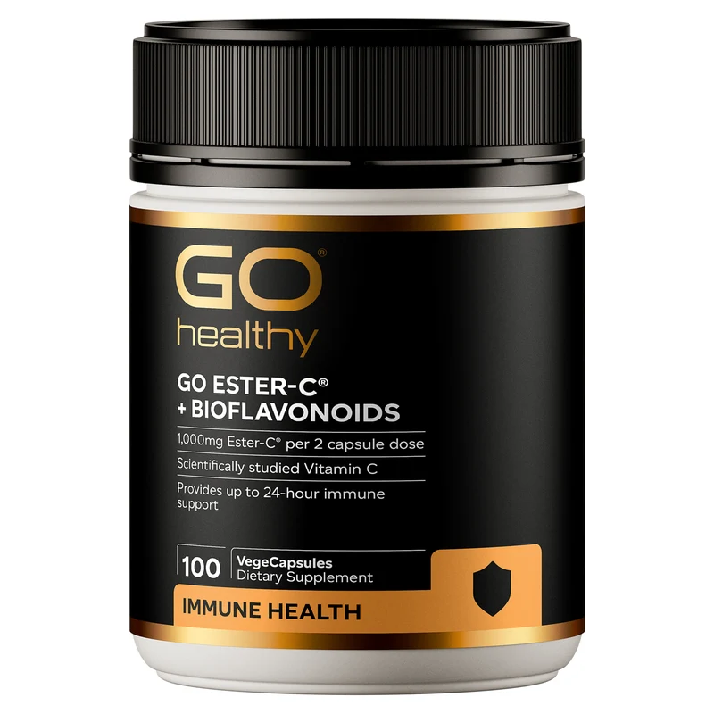 GO Ester-C+Bioflavonoids VCaps 100s