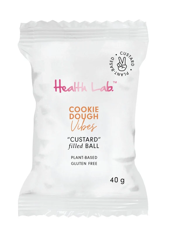 HEALTH LAB Cookie Dough Custard Filled Ball 40g