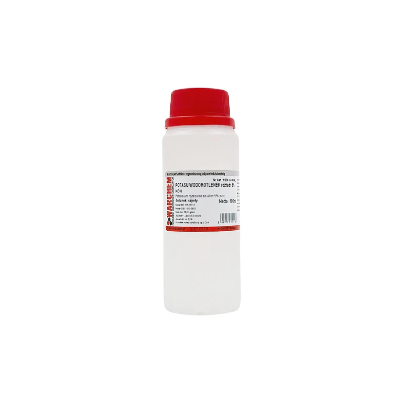 KALIUMHYDROXID-Lösung 5 % - rein 100 ml WARCHEM