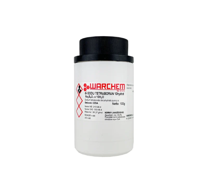 NATRIUMTETRABORANAT 10hydrat (BORAX) - REIN 100g WARCHEM