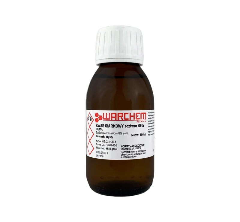 SCHWEFELSÄURE 69 % - rein 100 ml WARCHEM