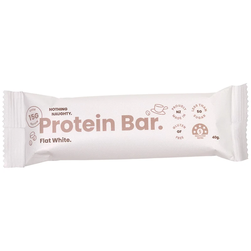 Nothing Naughty Protein Bar Flat White 40 g