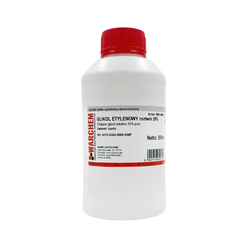 ETHYLENGLYKOL-Lösung 20 % - rein 500 ml WARCHEM