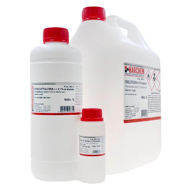 PHENOLPHTHALEIN-Lösung 0,1 % - rein 100 ml WARCHEM