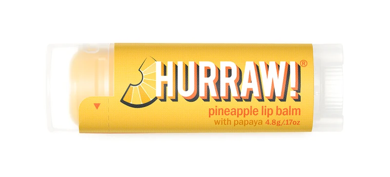Hurraw Lip Balm Papaya P/apple 4.3g