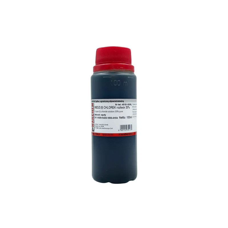 KUPFER(II)-CHLORID-Lösung 35 % - rein 100 ml WARCHEM