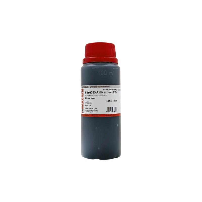INDIGO-CARMIN-Lösung 0,1 % - rein 100 ml WARCHEM