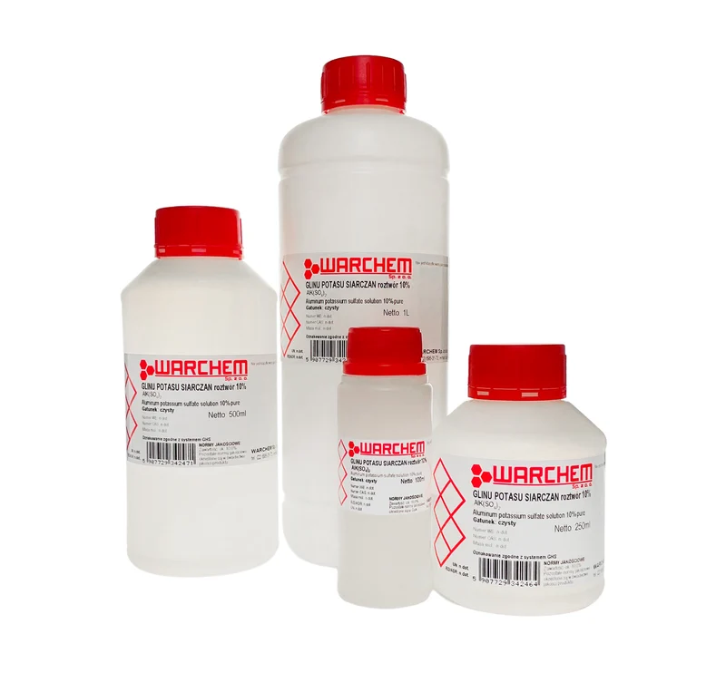 KALIUMALUMINIUMSULFAT-Lösung 10 % - rein 100 ml WARCHEM