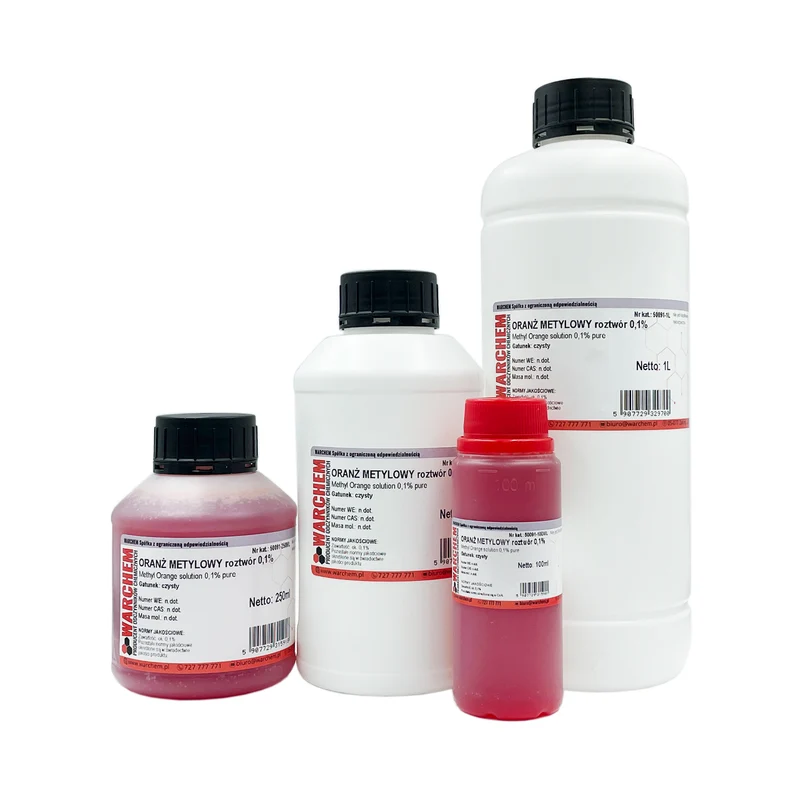 METHYLORANGE-Lösung 0,1 % - rein 100 ml WARCHEM