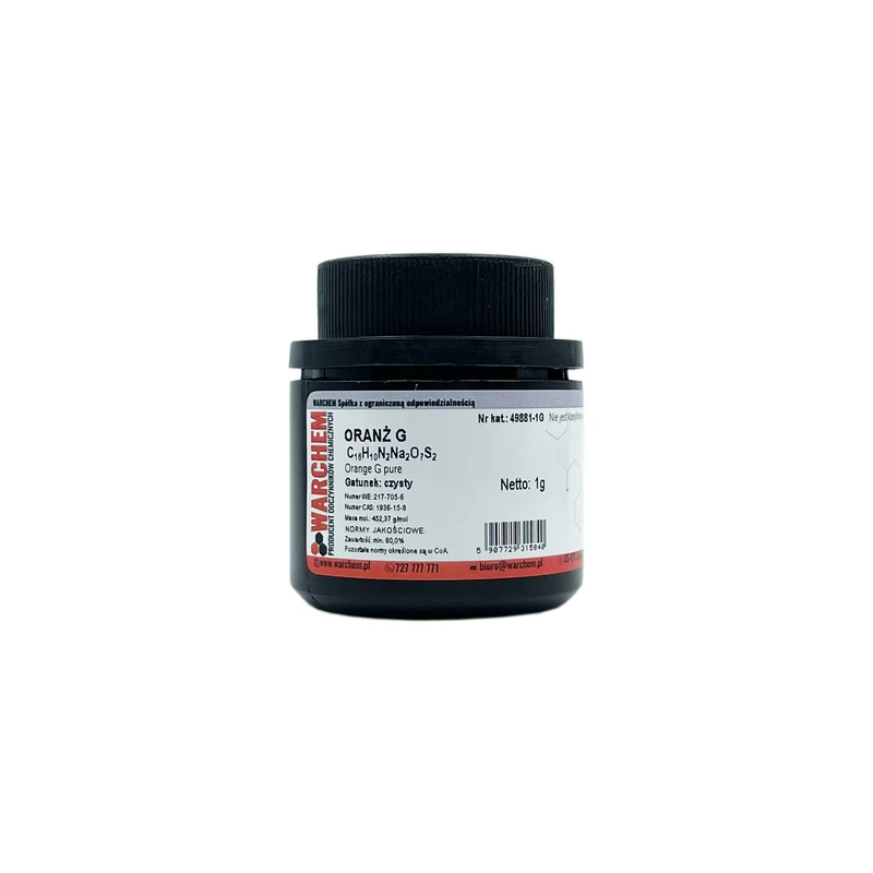 ORANGE G - rein 1g WARCHEM