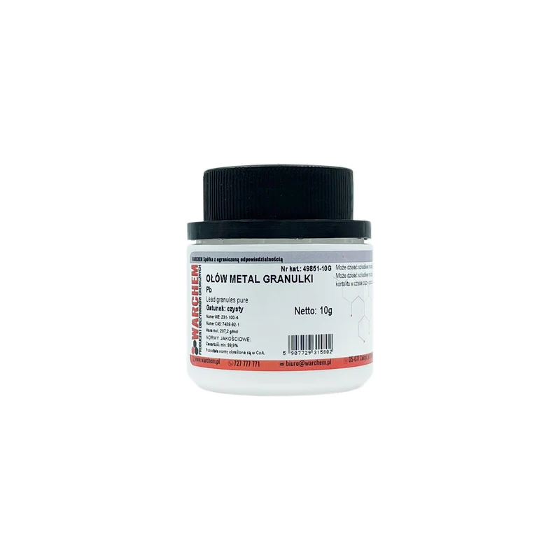BLEIMETALLGRANULAT - rein 10g WARCHEM