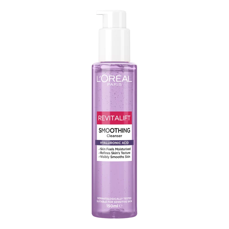 Loreal Paris Revitalift Smoothing Hyaluronic Acid Cleanser 150ml