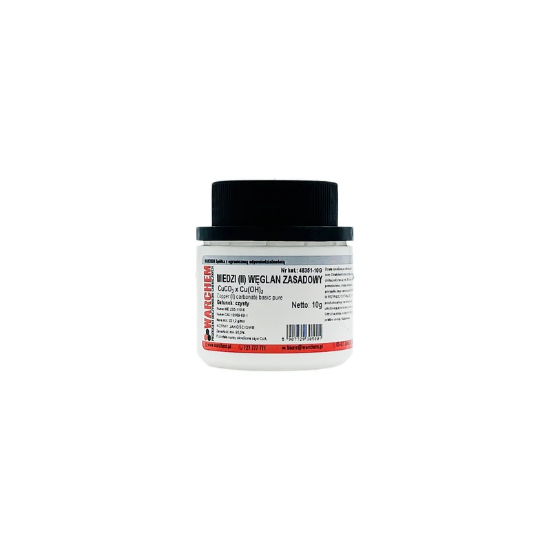 KUPFER(II)CARBONAT alkalisch - rein 10g WARCHEM