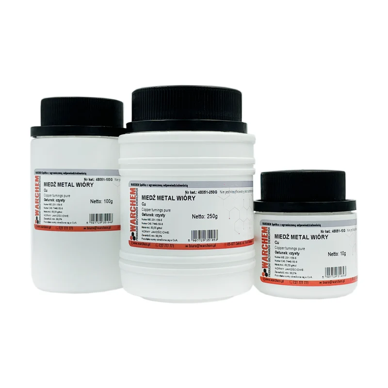 KUPFERMETALLSPÄNE - rein 10g WARCHEM