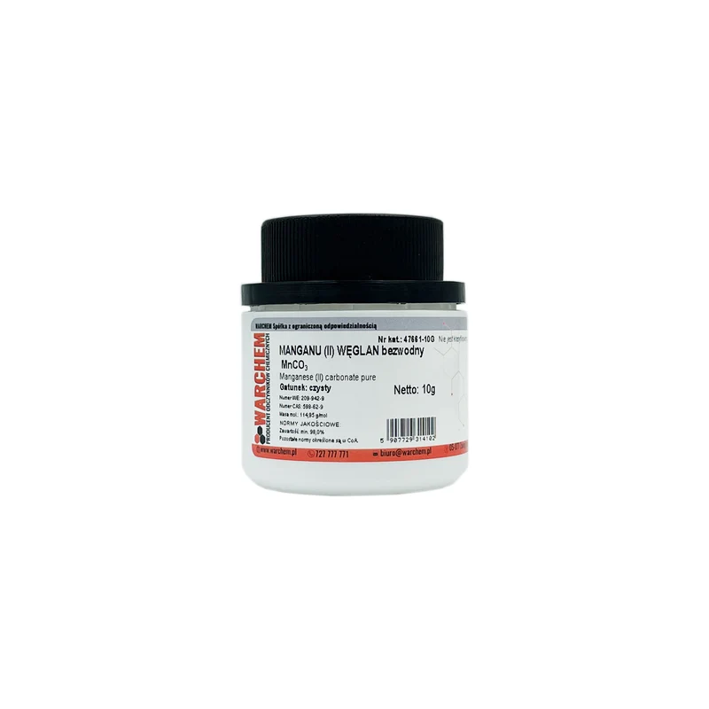 MANGAN(II)CARBONAT wasserfrei - rein 10g WARCHEM