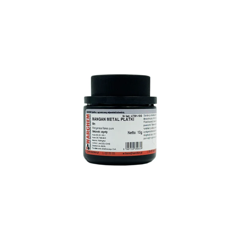 MANGAN-METALLFLOCKEN - rein 10g WARCHEM